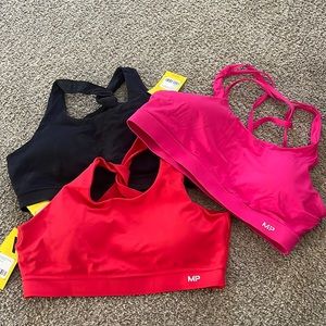 MP Power cross and essentials sports bras